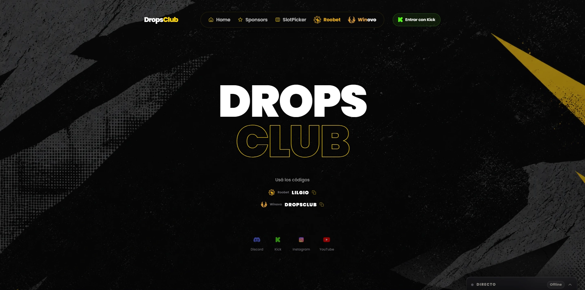 DropsClub — Portada